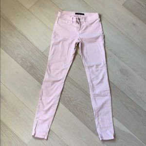 J Brand light pink jeans